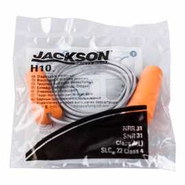 美国金佰利 H10抛弃型子弹头入耳式耳塞 带线 JACKSON专业防噪
