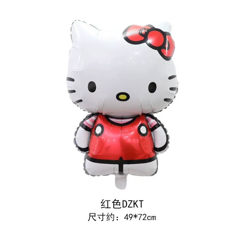 Hello Kitty, hello kitty, мультяшный детский шар, вечернее платье, подарок на день рождения
