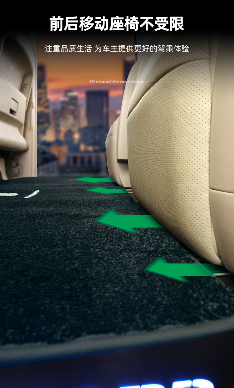 Special Elfa Alphard30 Series Middle Row Carpet Welfa Vellfire20 Series Interior Trim Modified Foot Pad