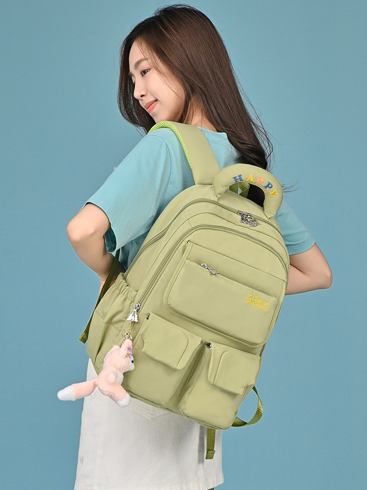 2022高中背包初中大学生校园中学生书包双肩包女韩版潮流时尚
