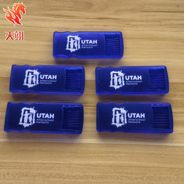 可定色印LOGO 含5张创可贴 户外抽取式创口贴盒 塑料创伤贴盒