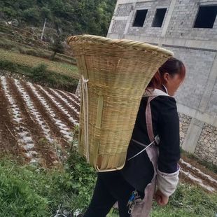 贵州竹编背篓大号家用竹背篼背筐采摘玉米背箩石头沙子背罗竹制品-阿里巴巴