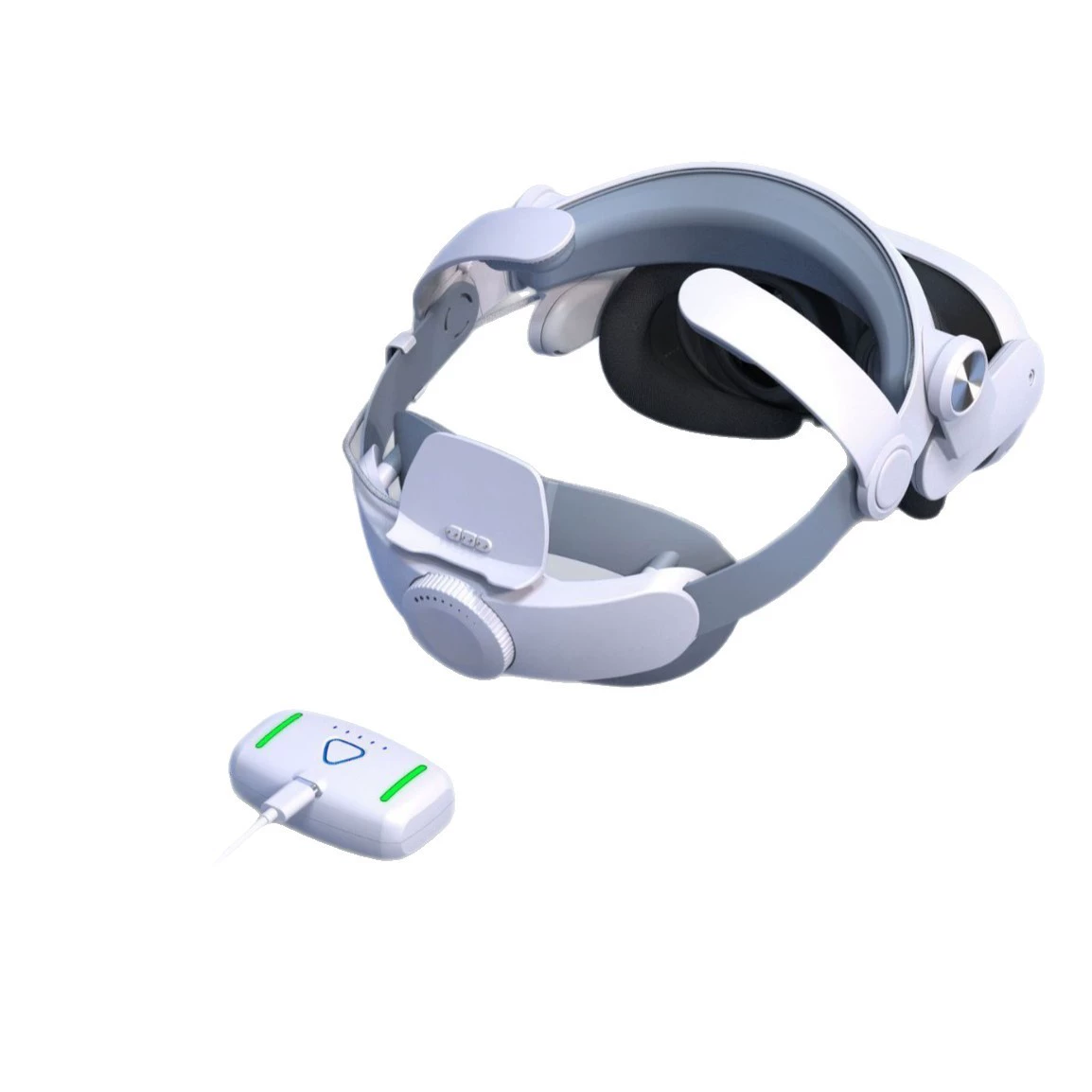Аккумуляторное время работы гарнитуры T302, подходит для Meta Quest 3/3S, удобные и заменяемые регулируемые VR-аксессуары FiiT VR