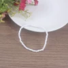 Белый, жемчужные бусины, 1 шт.