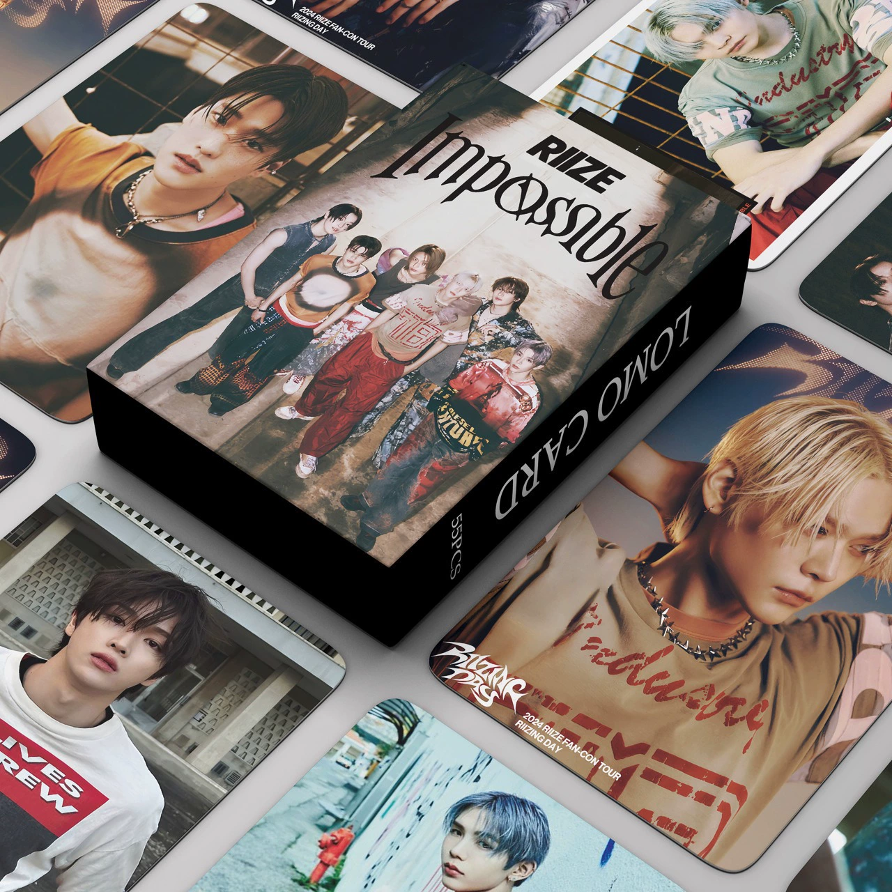 55 Ризыe Карта IMPOSSIBLE Карта Чжен Чэнцан Парк Юаньбин Ли Иси Ломо Карта