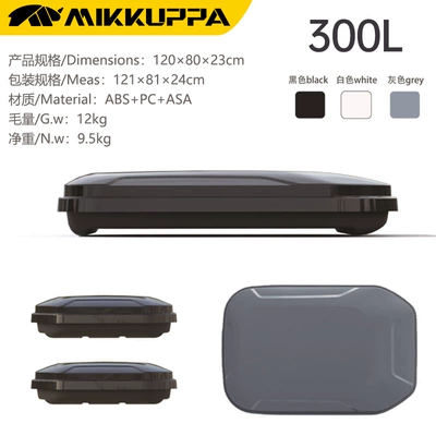 Capacity Travel Storage Box, Roof box