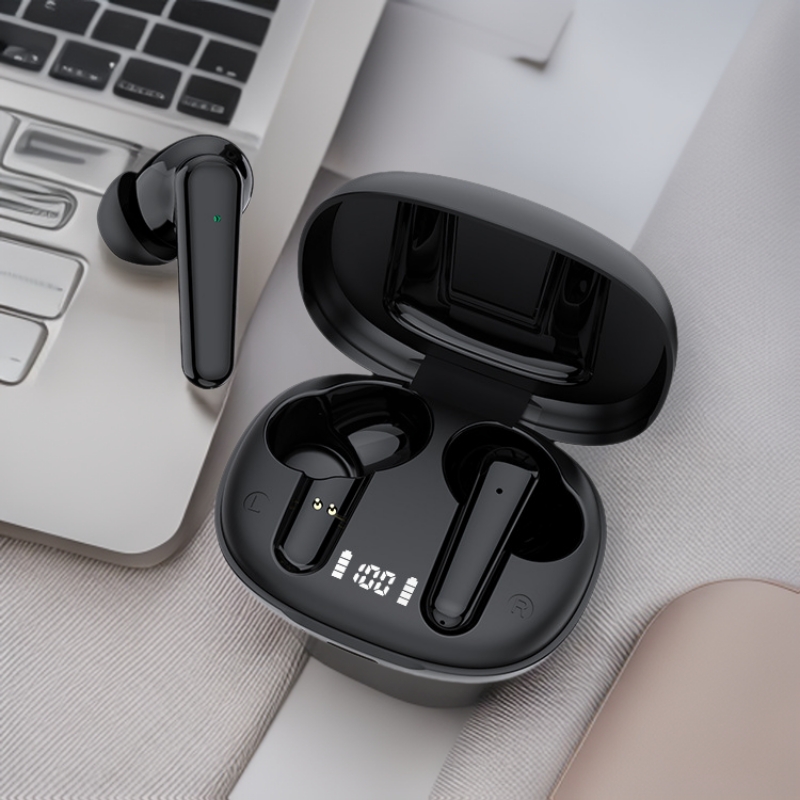 Cross-Border Popular Bluetooth Earphones Tws In-Ear and Over-Ear Types Support Customized Bluetooth 5.4