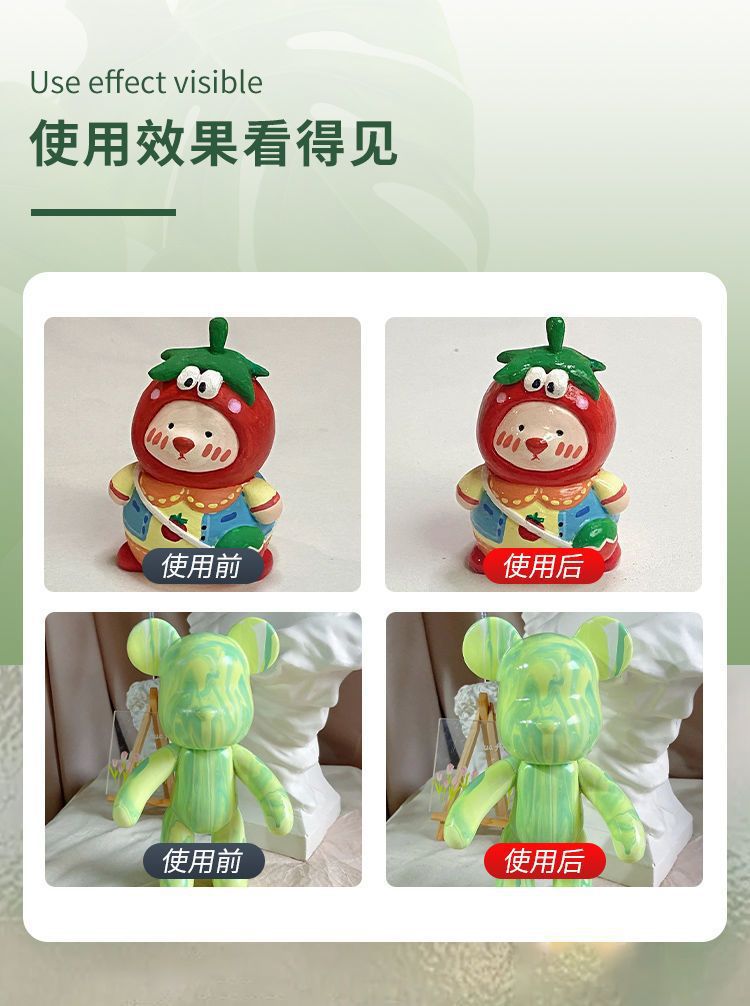 Waterproof Oil Painting Sealant Handmade Spray Paint Clay Varnish Plaster Doll Plaster Gloss Layer Bright Oil Oil Seal Bright Oil