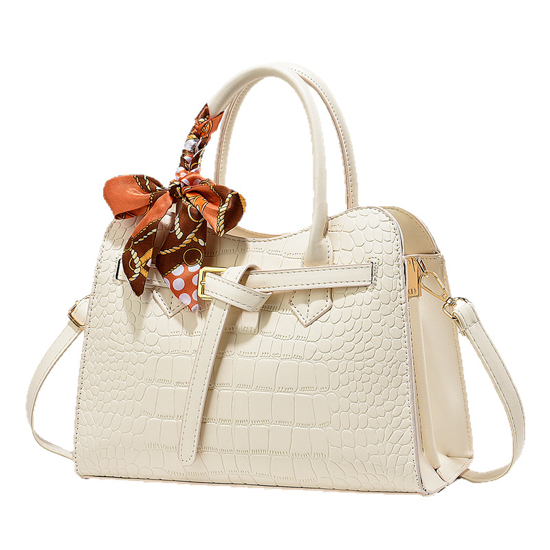 Bolso bolso patrón de cocodrilo PU material bolso grande comercio exterior bolso diagonal de un solo hombro fabricante bolso femenino al por mayor transfronterizo bags