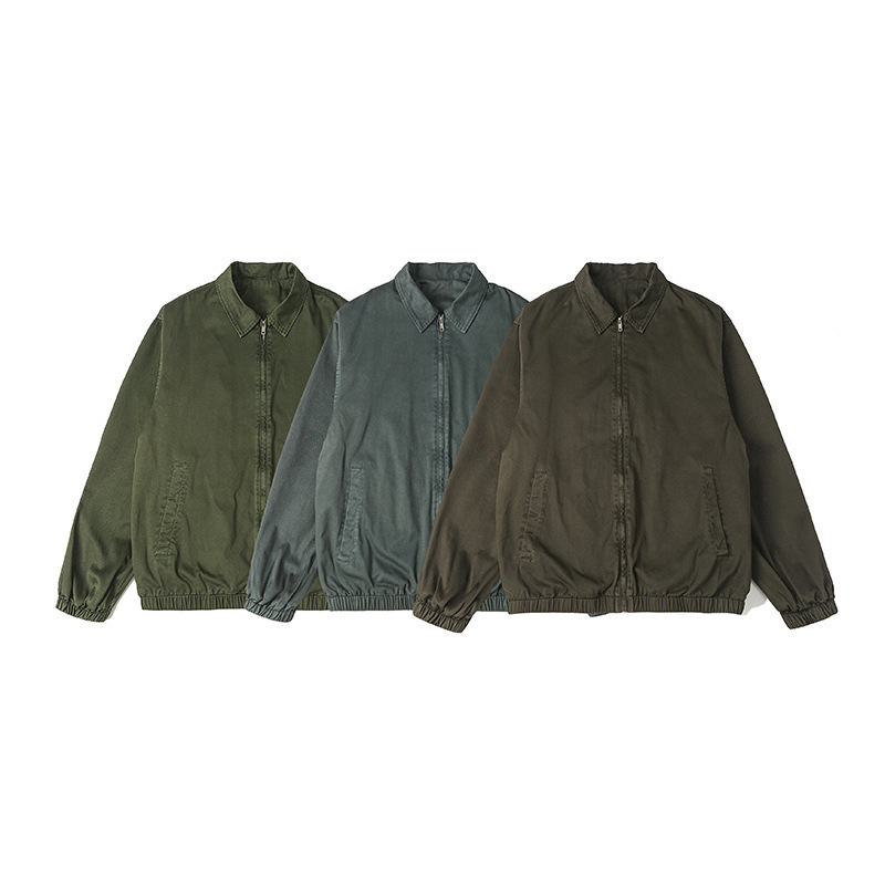 2024 Autumn New Jacket Vintage Lapel Simple Joker Unisex OVERSIZE Style