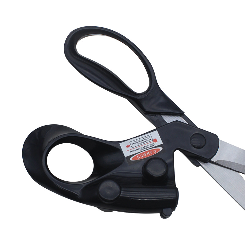 Tijeras láser para el hogar Tijeras infrarrojas de acero inoxidable Tijeras de oficina multifuncionales Fábrica de tijeras de sastrería al por mayor