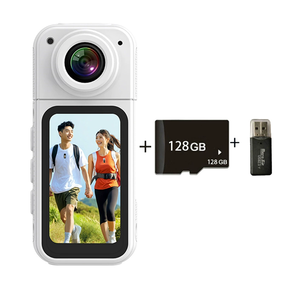 Мини DV камера (Ride S70) 2.7K, вращающийся объектив на 180°, IPS 1.47