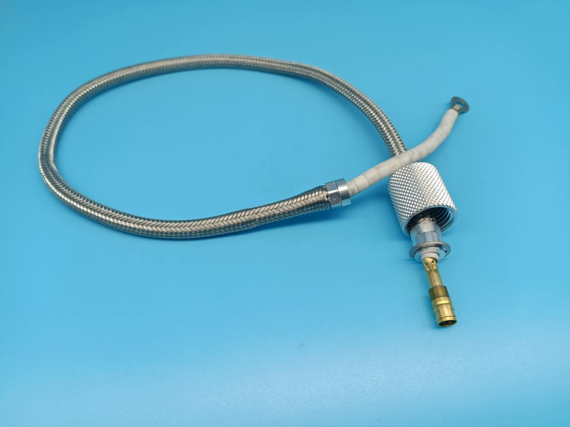 A37-1909 провод BEAM LEAD с вакуумным покрытием и клеммной колодкой Nichifu N2-4 длиной 48 см