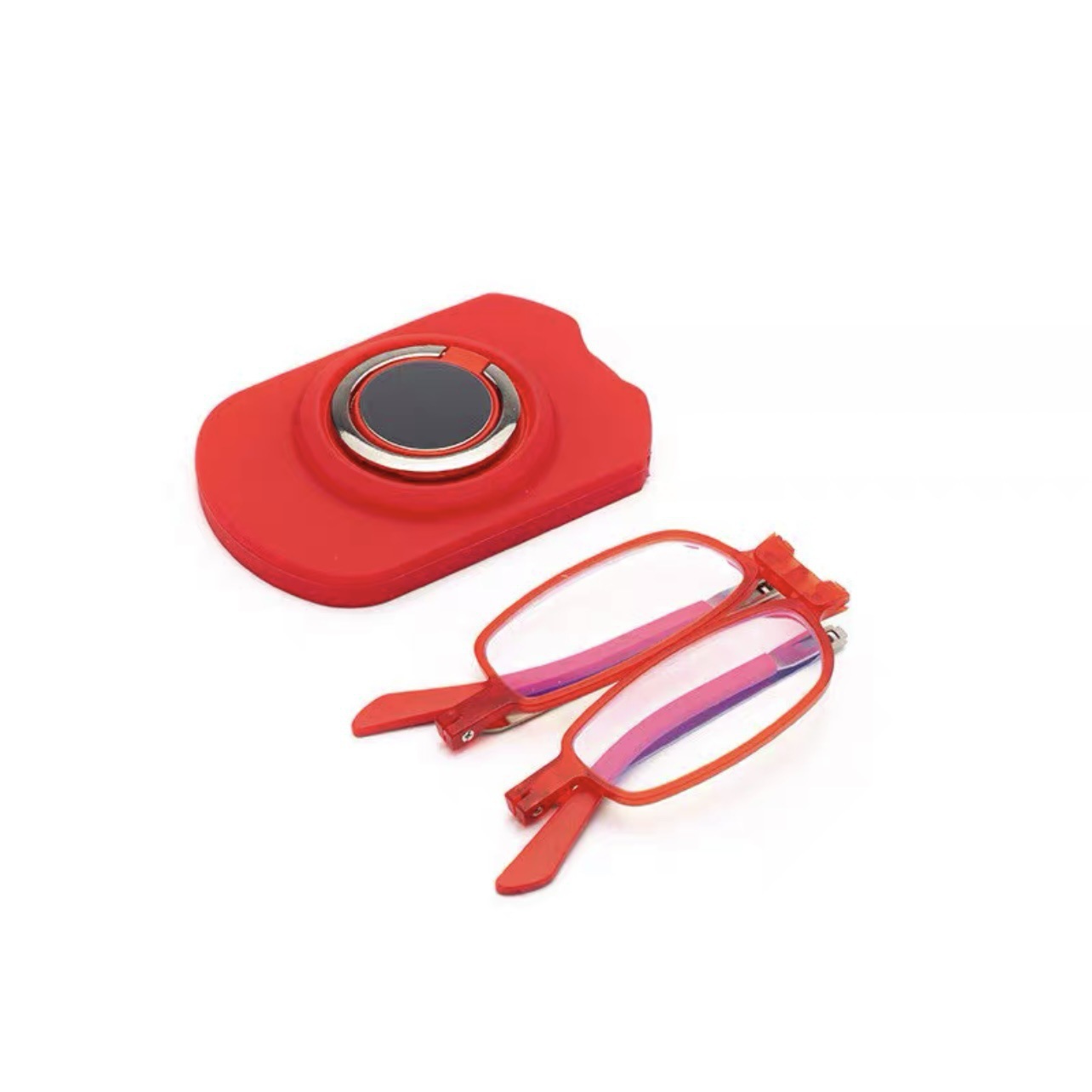 Nuevas gafas plegables portátiles de edad media y vieja HD 60 a 70 años de edad doble uso ultraligero anti-luz azul gafas de luz vieja