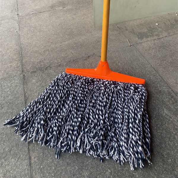 파란색과 흰색 라인 30cm 플라스틱 헤드♢