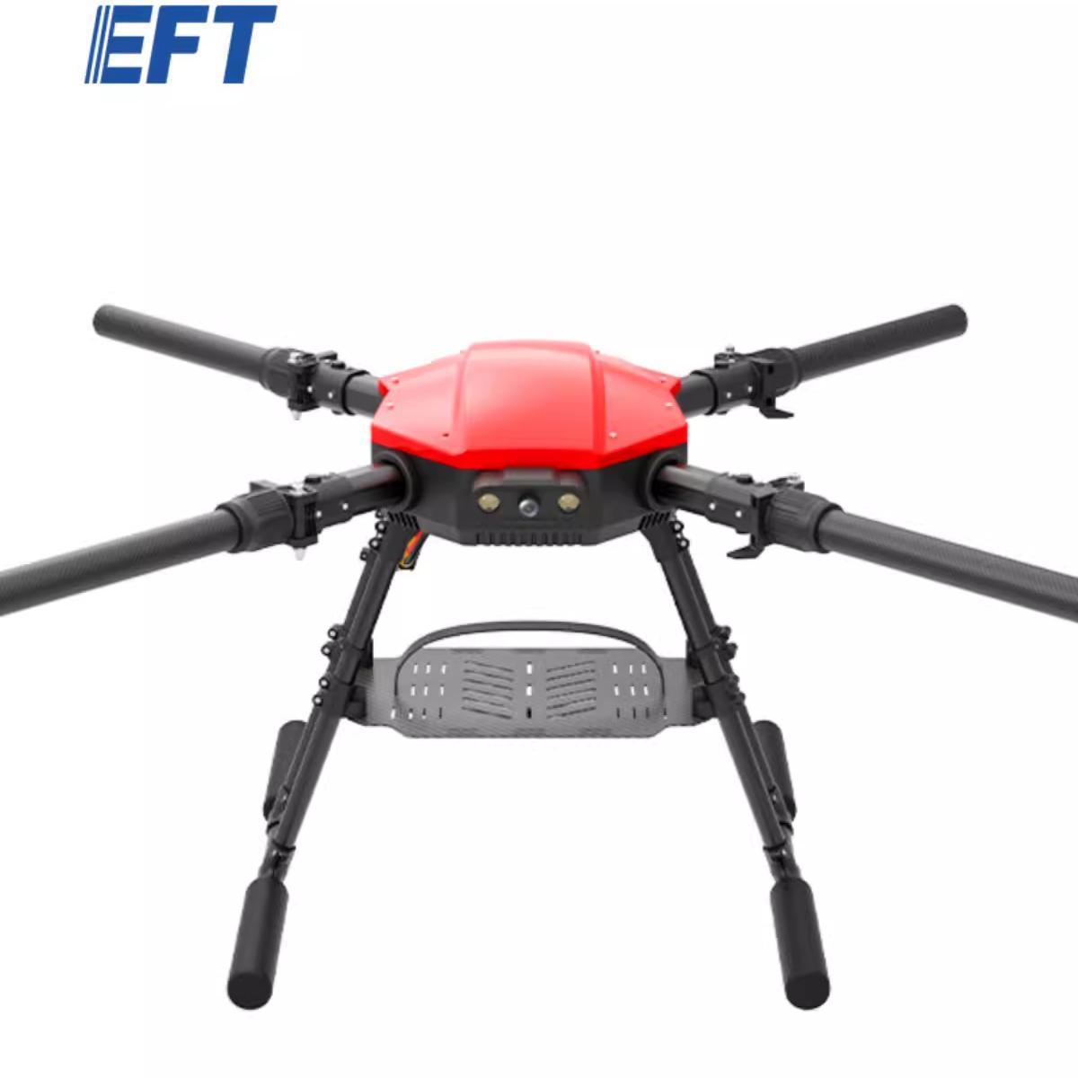 Квадрокоптер EFT Wing Flyer E416P красный, кабель XT90S 6S