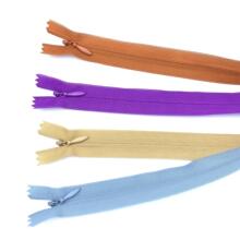 SBS隐形拉链3号闭尾尼龙隐形拉链蕾丝拉链抱枕连衣裙抱枕现货