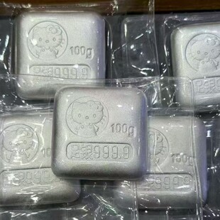 Hello Kitty���y999.9�y�l100g�ղ�Ͷ�Y�y�K�ɐۿ�ͨ�y�u�Ʒ���