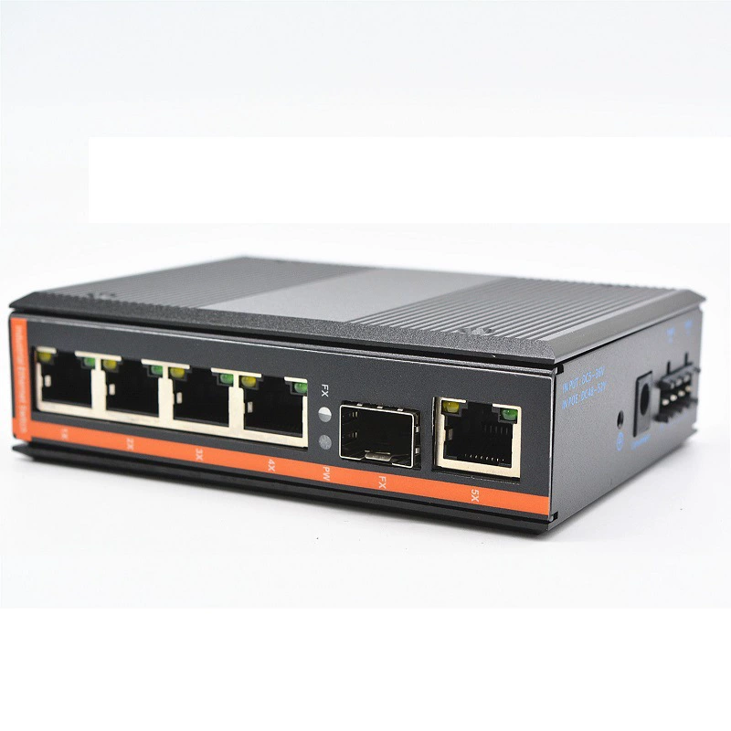 HoYE 5-портовый промышленный коммутатор Gigabit 5-портовый промышленный Ethernet-коммутатор HoYan