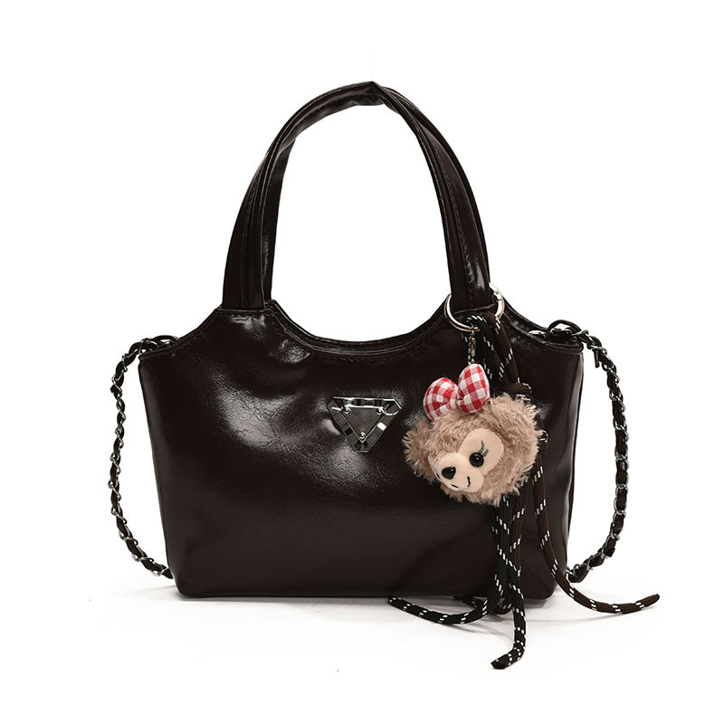 Bolso de mano explosivo transfronterizo para mujeres 2025 primavera nueva cadena de bolso de hombro universal de alta calidad bolso de cubo de agua