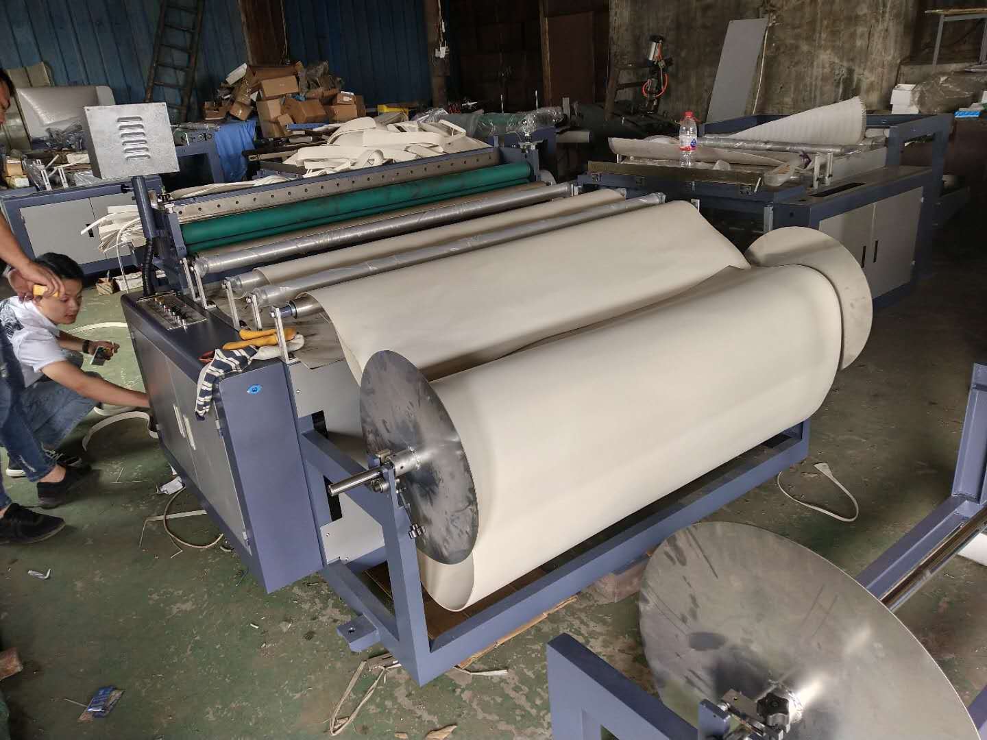 eva膜epe膜切断机 气泡膜切片机