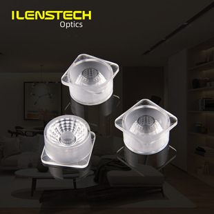 Cloud Light Bead Surface 15mm 60 ° PC Material High Temperature Resistance Flexible Card Bead LED Lens 2835 3030YF