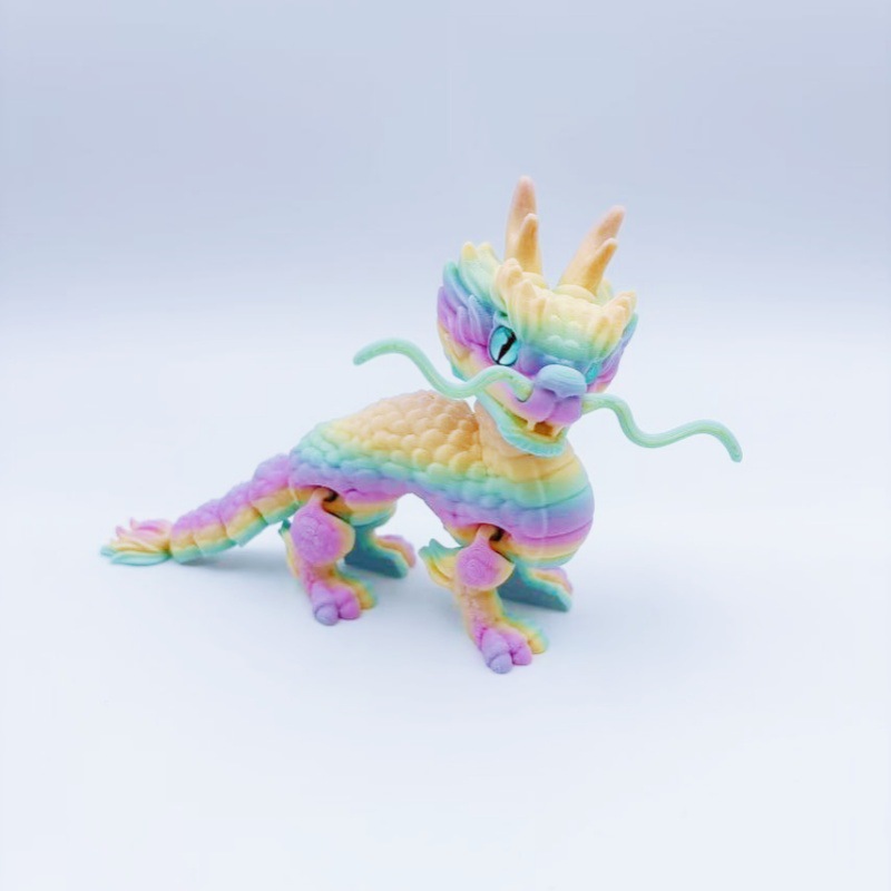 레인보우 기린 15CM