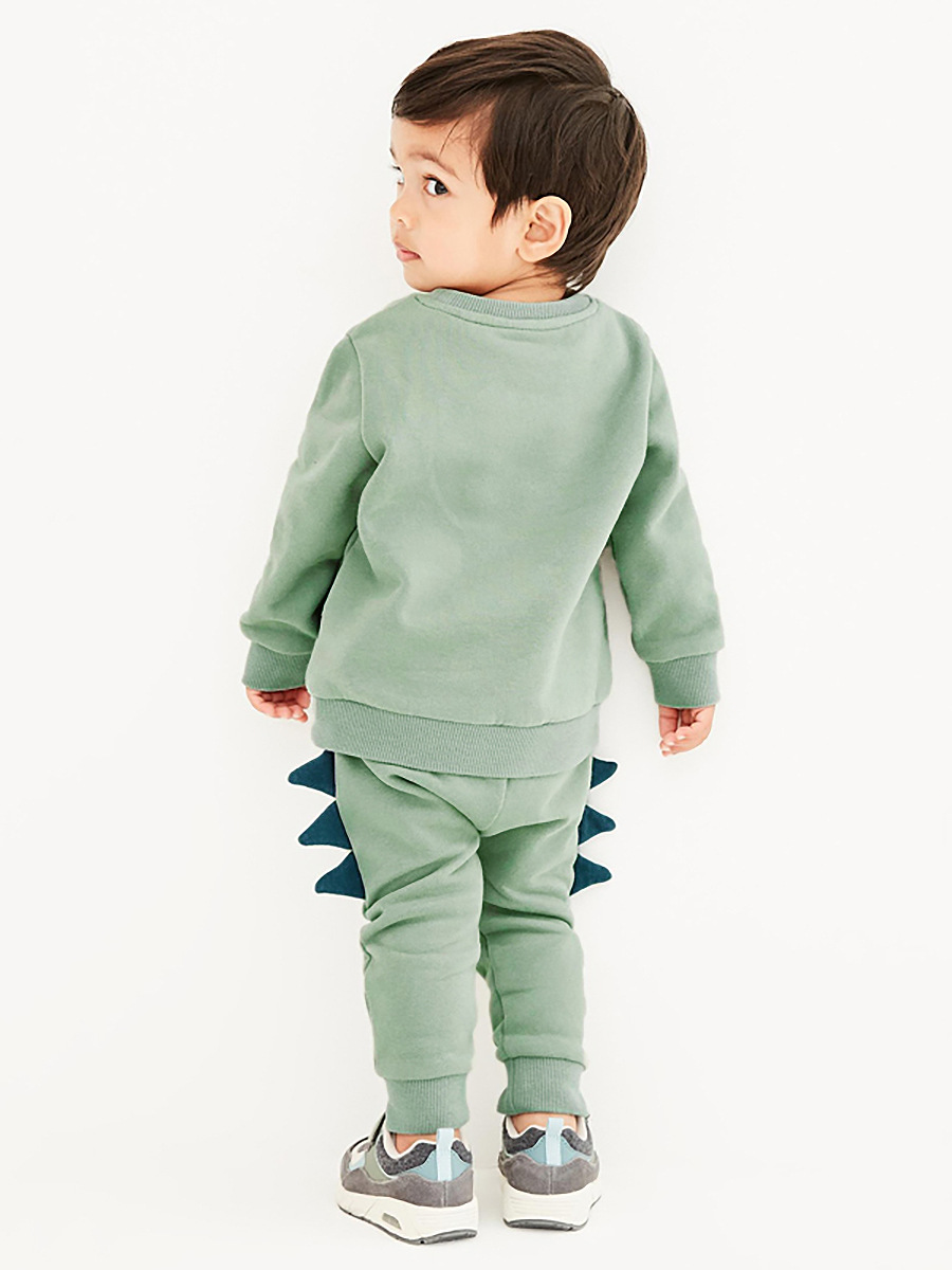 Little Maven fleece niños traje europeo y americano ropa para niños Otoño e Invierno nueva historieta manga larga niños traje