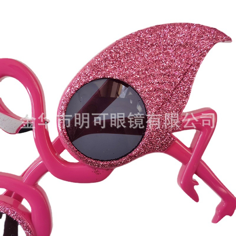 Gafas de Fiesta con Diseño de Flamenco de ABS para Playa y Verano
