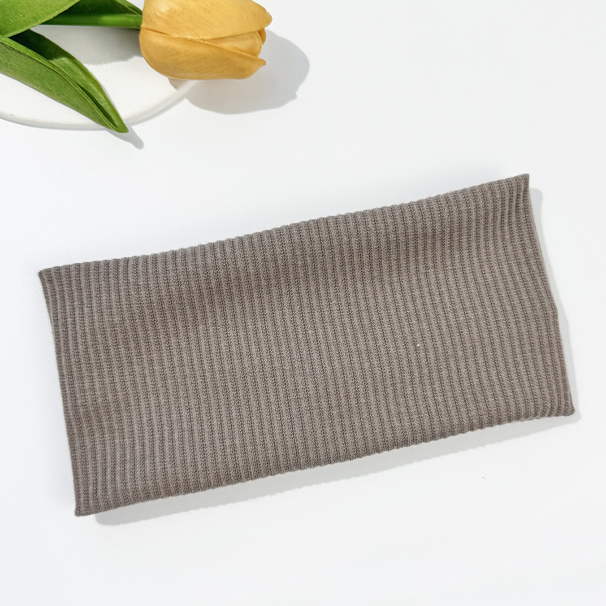 Europeo y americano Amazon color sólido de punto banda de pelo coreano banda de Pelo elástico deportes fitness diadema transfronteriza Venta caliente accesorios para el cabello