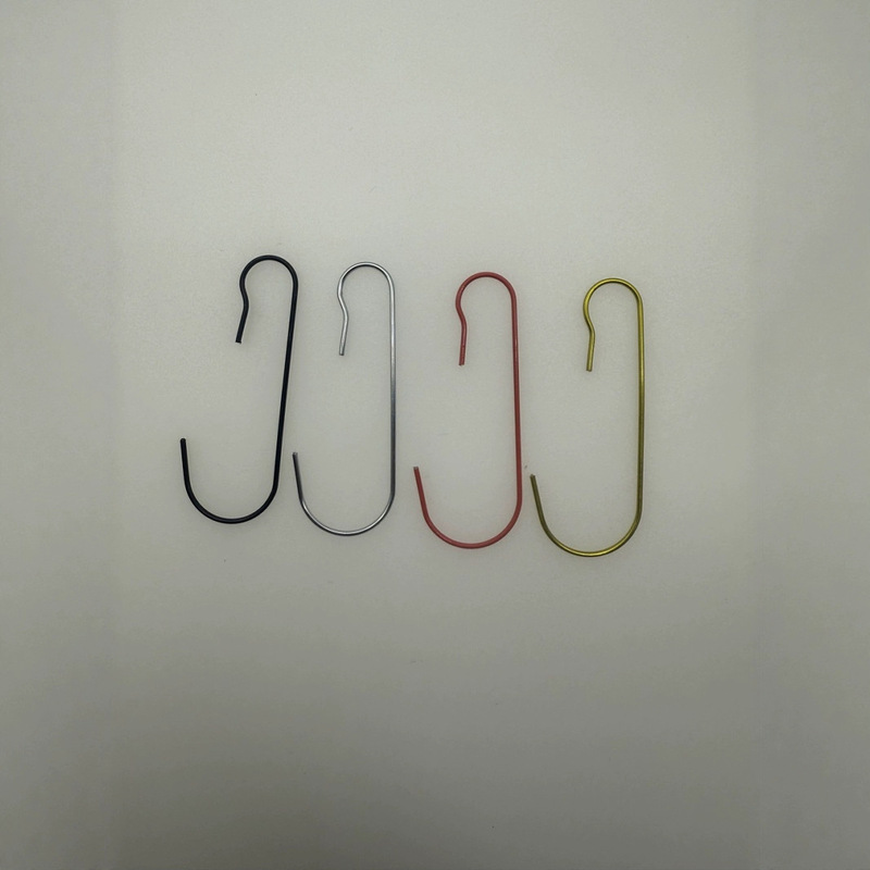 Christmas Tree Decoration Hook C-Shaped Christmas Ball Christmas Stocking Spiral Hook Christmas S Hook Cross-Border Ready Stock