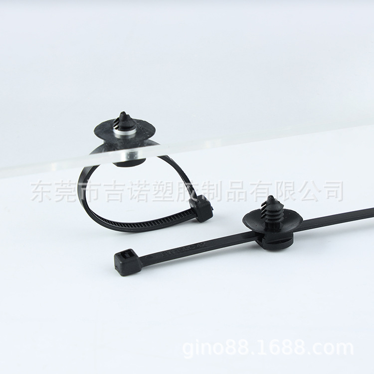 杉树头汽车扎带  耐温环保 汽车线束扎带 尼龙扎带绑带束线HB防火