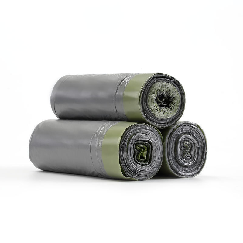 Qixin L226 Drawstring Automatic Closing Garbage Bags 45cm*50cm 30pcs/roll 3 Rolls/set