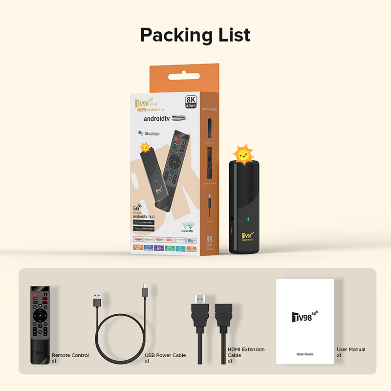TV Box Android 12 4K HD Bluetooth WiFi dual 5G reproductor multimedia image 9