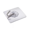 6*6 Acrylic brushed silver hook