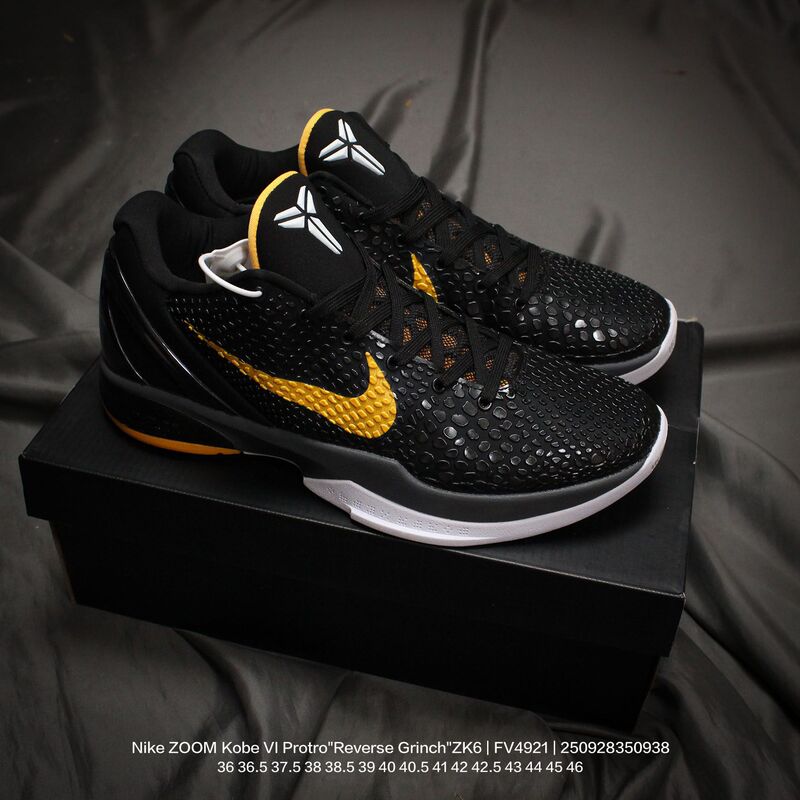 Pure Original Wholesale Kobe 6 Generation Basketball Shoes Kobe6 Reverse Green Hornet All-Star Boots Men's and Women's Air Cushion Sports Shoes