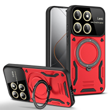 跨境适用小米14pro可磁吸13旋转支架12T红米NOTE12/11/10手机壳套