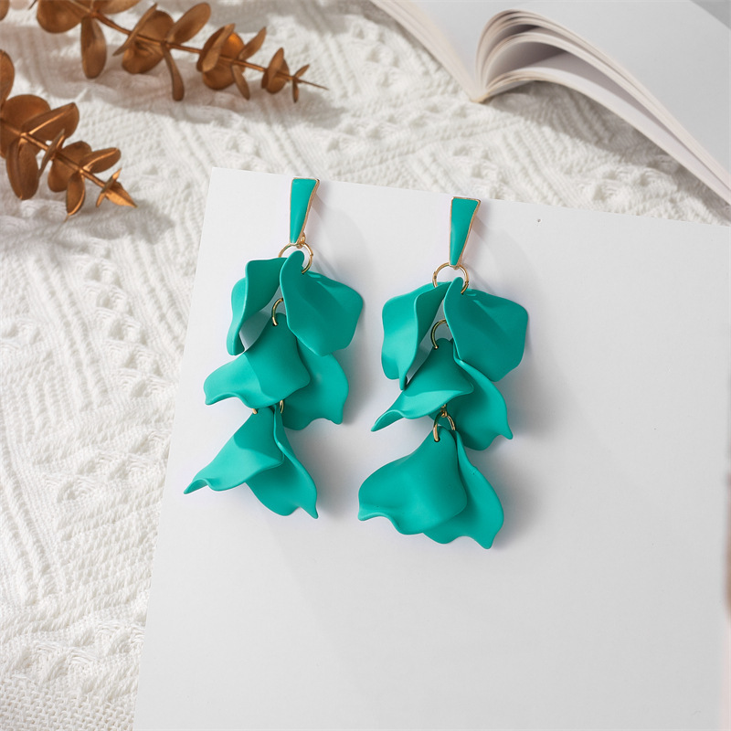 14g Weight 304 Stainless Steel Ear Needle Material Drop Earrings Classification 1 Pair Quantity Casual Occasion Acrylic Material Geometric Pattern Women's Gender Stoving Varnish Design Lady Style 1 Pair Lady Geometric Stoving Varnish Arylic Drop Earrings 5