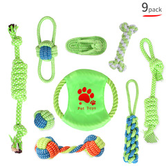 Wholesale Pet Dental Chewing Products: Cotton Rope Toys, Cat & Dog Knot Toys, and Durable Bite-Resistant Tooth-Cleaning Sets for Dogs