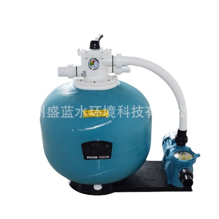 Equipo integrado de filtración y circulación para piscinas AQUA, filtro de arena para estanques de peces y baños de arena.
