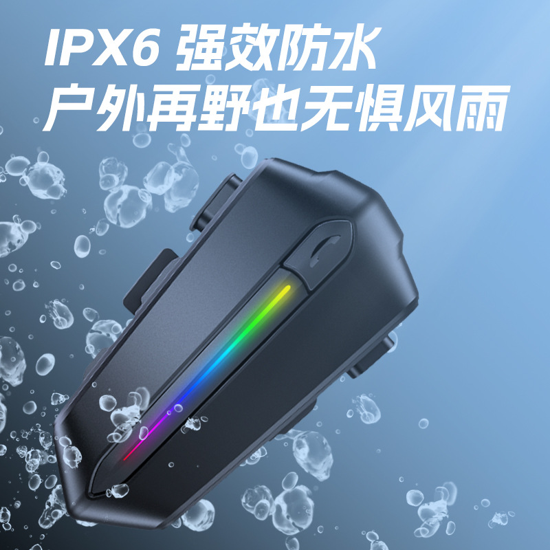 Helmet Bluetooth Headset Factory New Private Model HD Video Recorder Intercom Motorcycle Helmet Bluetooth Headset