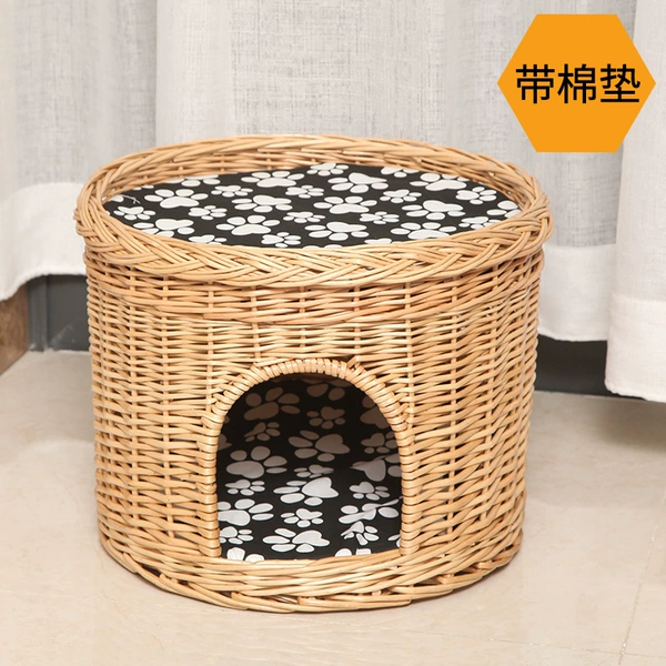 One-layer large primary color nest plus mat {suitable for 10 catties cat}