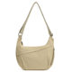 Popular Fashion All-match Simple Women's Shoulder Crossbody Bag Casual Foreign Trade Dumpling Bag Large Capacity Nylon Cloth Bag