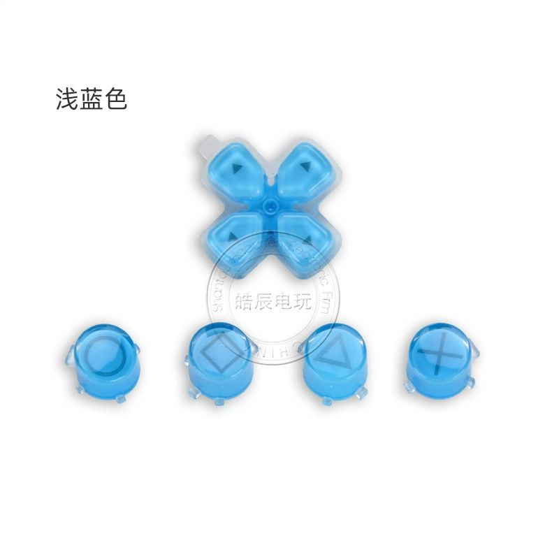 PS5 handle cross direction D-pad symbol triangle round fork square crystal button transparent renovation repair key
