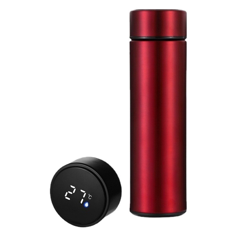 Control de temperatura inteligente 304 taza de vacío de acero inoxidable taza de visualización de la temperatura taza de regalo de negocios regalo del coche taza de vacío