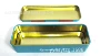 余姚长方形12x4x2金色马口铁盒