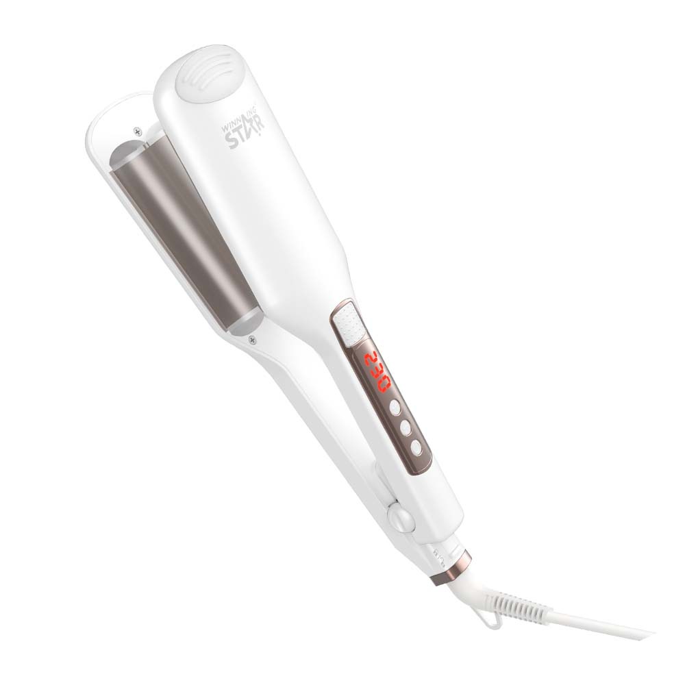 Winning star hogar de comercio exterior 90W férula eléctrica esponjosa no daña el cabello rizador Curling iron