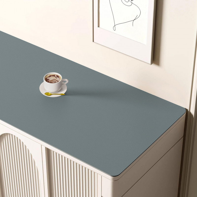 Estera de mesa de color sólido estera de gabinete de zapatos estera de cubierta de cubierta de cubierta de TV a prueba de aceite a prueba de agua a prueba de suciedad
