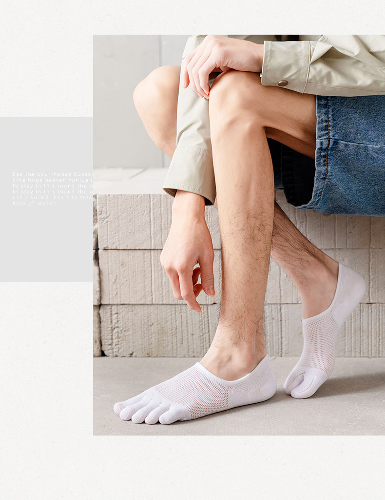 Männer Sport Einfarbig Baumwolle Ankle Socken Ein Paar display picture 2