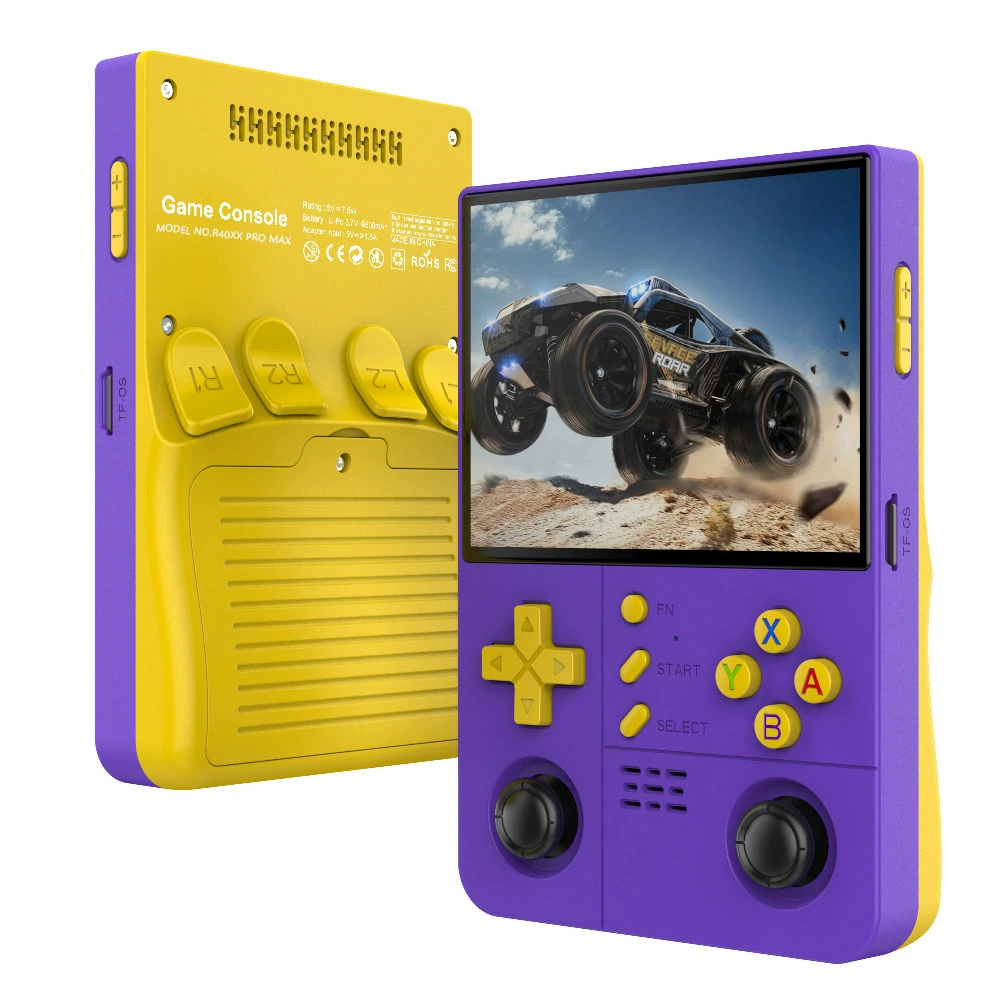 Оптовая кросс‑граница R40XXpromax портативная игровая консоль с открытым исходным кодом, ретро, двойной джойстик, портативная консоль PSP, аркада